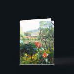 Os jardins e o cartão Home de Monet<br><div class="desc">Sua casa de Monet o jardim e estão no fundo.  Era como um sonho a estar lá.  Você pode ver porque Monet era assim que inspirado por Giverny,  France.</div>