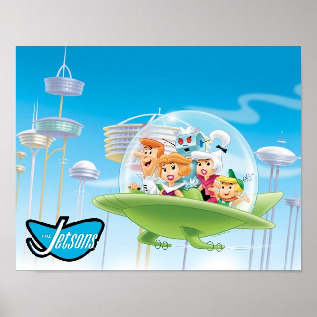Os Jetsons | Carro Voador Poster (Frente)