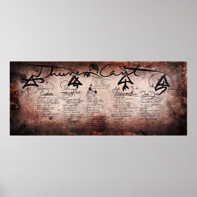 Os ladrões DND 5E não podem ser Poster (Frente)