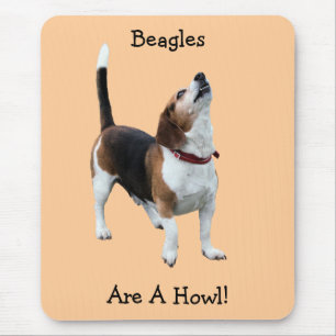 Os lebreiros são um cão engraçado Mousepad do u