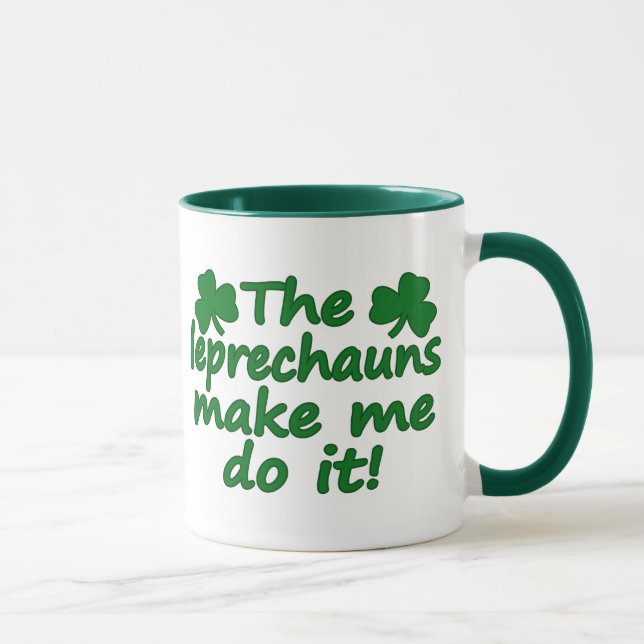 Os Leprechauns fazem-me fazê-lo caneca (Direita)