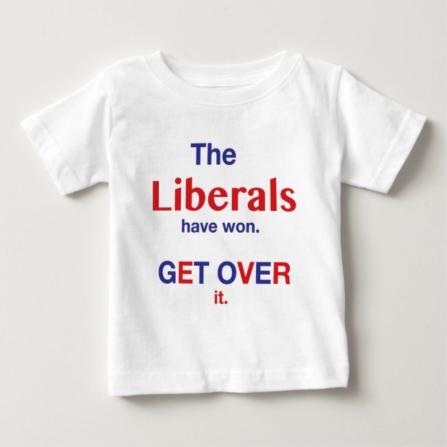 Os liberais ganharam a camisa de t (Frente)