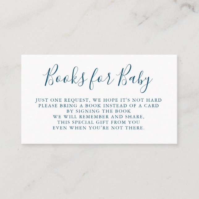 Os livros pedem a inserção do convite do chá de (Frente)