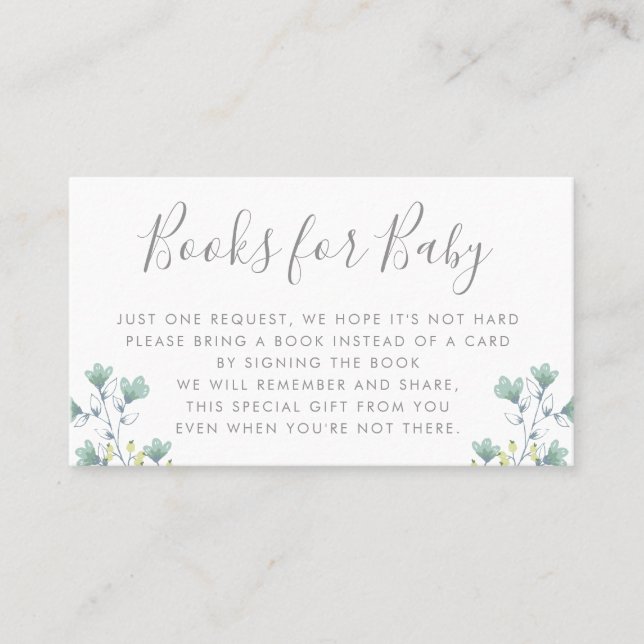 Os livros pedem a inserção do convite do chá de (Frente)