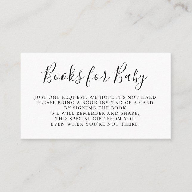 Os livros pedem a inserção do convite do chá de (Frente)