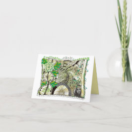 "Os Lugares Que Iremos" Cartões de agradecimentos 