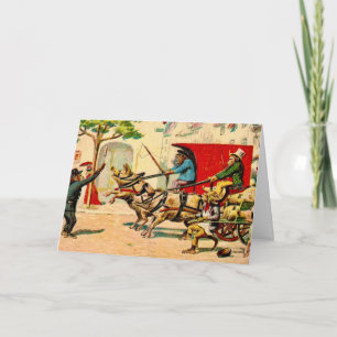 Os macacos e o cartão dos porcos