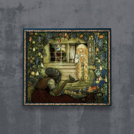 Os mágicos Cabo John Bauer Poster