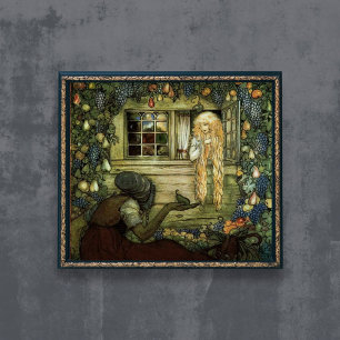 Os mágicos Cabo John Bauer Poster