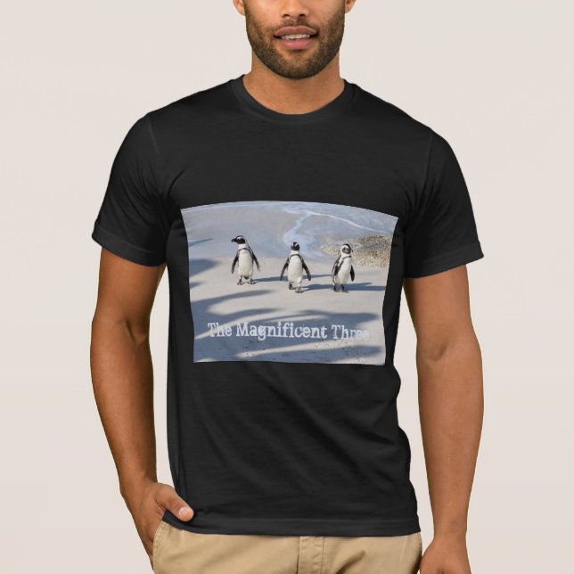 Os Magníficos Três. Camiseta (Frente)