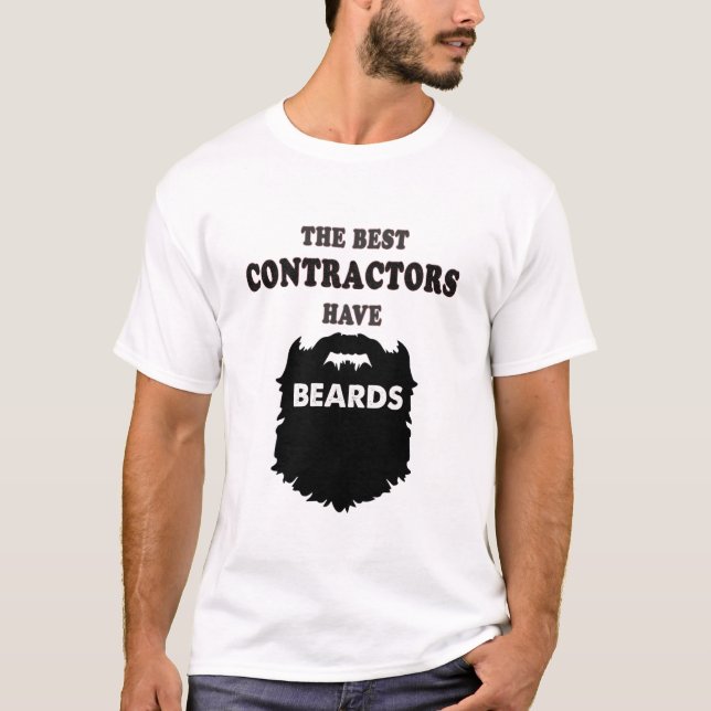 os melhores contratantes têm o t-shirt dos homens (Frente)