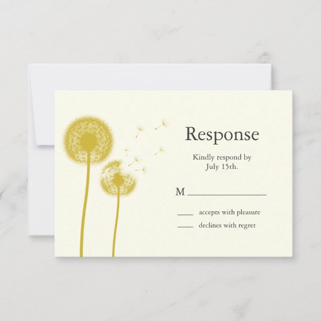 Os Melhores Desejos Amarelos! RSVP (Frente)