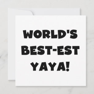 Os melhores presentes de Yaya no mundo do texto ne