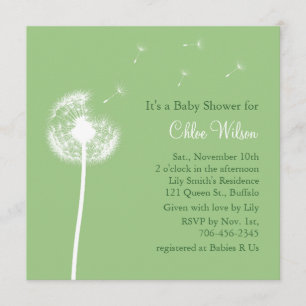 Os melhores votos! Convite para Chá de fraldas (v