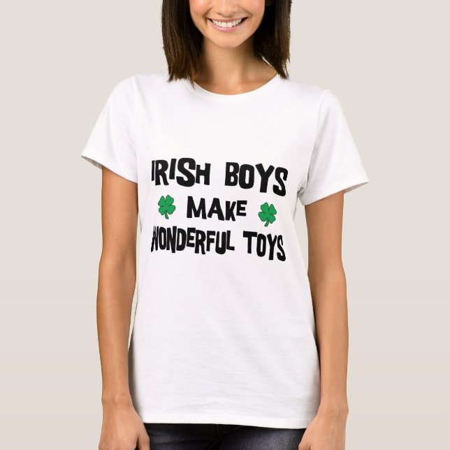 Os meninos irlandeses fazem o t-shirt maravilhoso (Frente)