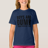 OS MENINOS SÃO MALUCOS, JOGAM ROCHAS NELES T-shirt