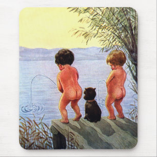 Os "meninos serão meninos" Mousepad