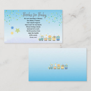 Os meninos trazem um cartão de gabinete de livro