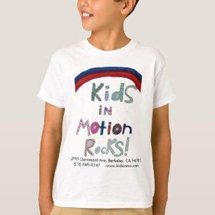 Os miúdos de Anna no t-shirt do movimento