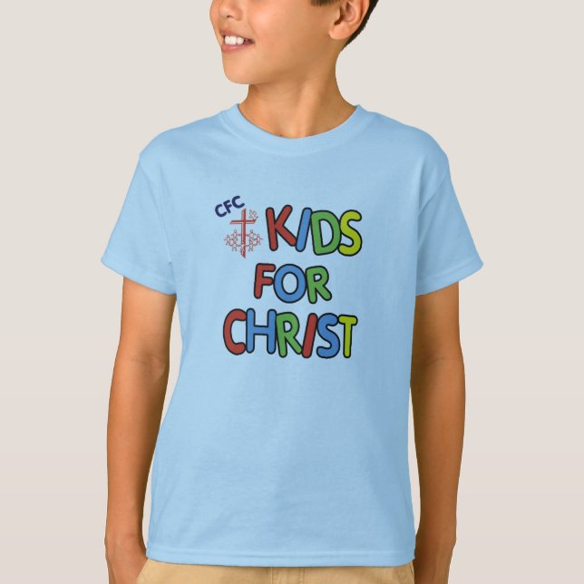 Os miúdos de CFC para o cristo caçoam o t-shirt (Frente)