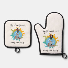 Os movimentos ninja do meu gato me mantêm ocupado 