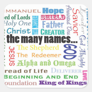 Os Muitos Nomes... Adesivos