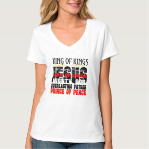 Os Nomes De Jesus Isaiah 9:6 Da Camisa Cristã
