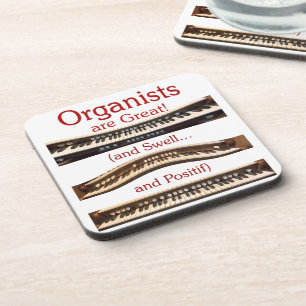 Os organistas são grande porta copos da cortiça