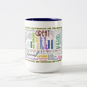 Os organistas são tudo caneca