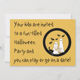 Os Pais do Convite para Festas de Halloween têm um