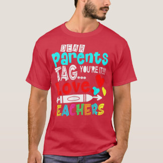 Os Pais Vocês Professores Engraçam Camisa De Volta