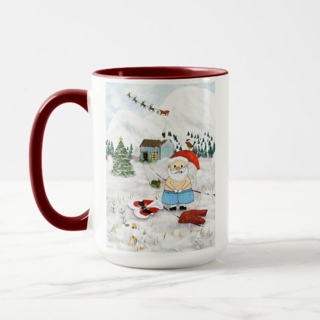 Os Papais noeis Perderam A Caneca De Natal? (Esquerda)