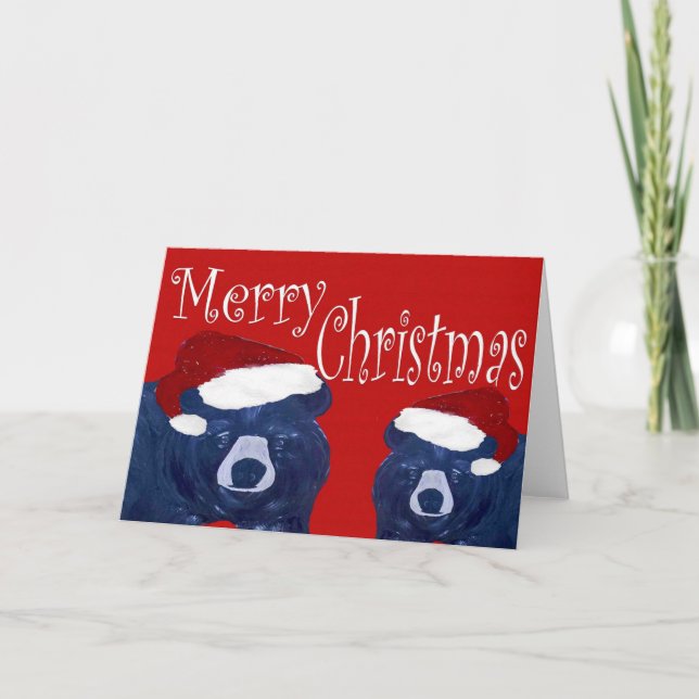 Os papais noeis têm os cartões de Cartões de natal (Frente)