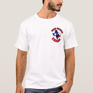 Os pescadores do caiaque de Texas Short o t-shirt