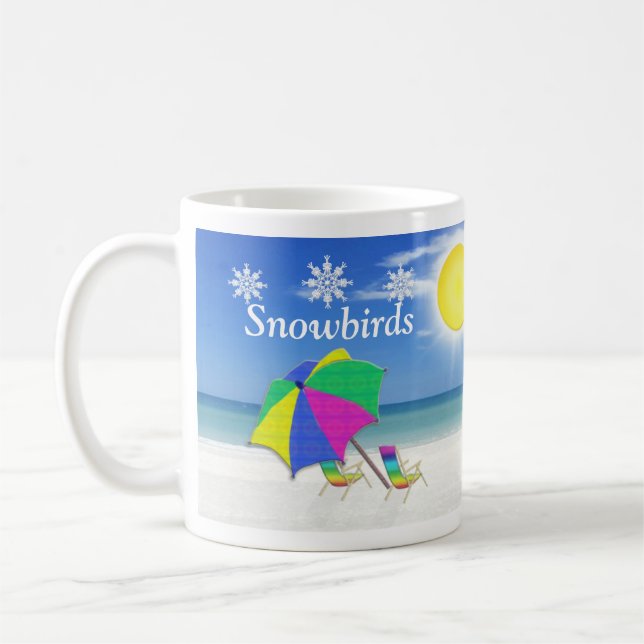 Os presentes do Snowbird, encalham canecas (Esquerda)