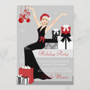 Os presentes elegantes do partido dos convites do