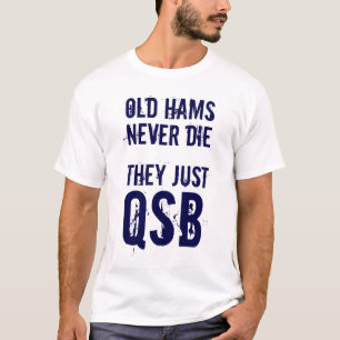 Os presuntos velhos nunca morrem o t-shirt de