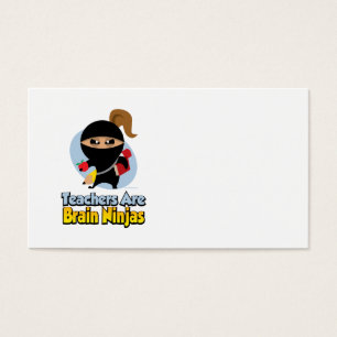Os professores são cérebro Ninjas