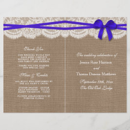 Os Programas Rustic Blue Arco Wedding Collection