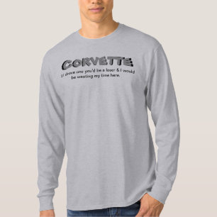 Os proprietários de Corveta são t-shirt arrogante