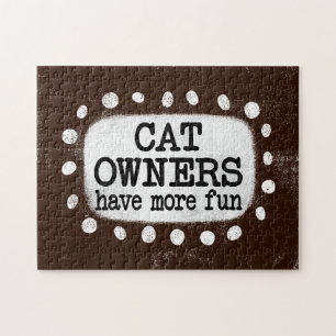 Os Proprietários De Gatos Têm Mais Quebra-cabeça