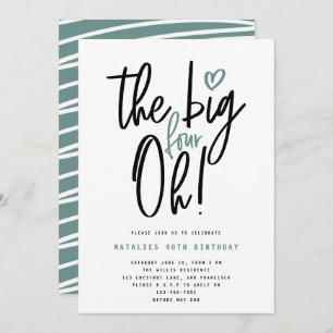 Os quatro grandes! aniversário de 40 anos