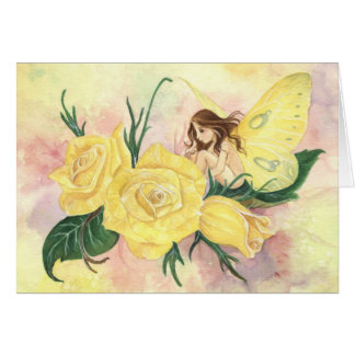 Os "rosas são" cartão amarelo