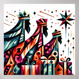 Os sábios poster de Natal