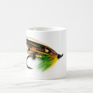 Os salmões verdes do escocês voam a caneca