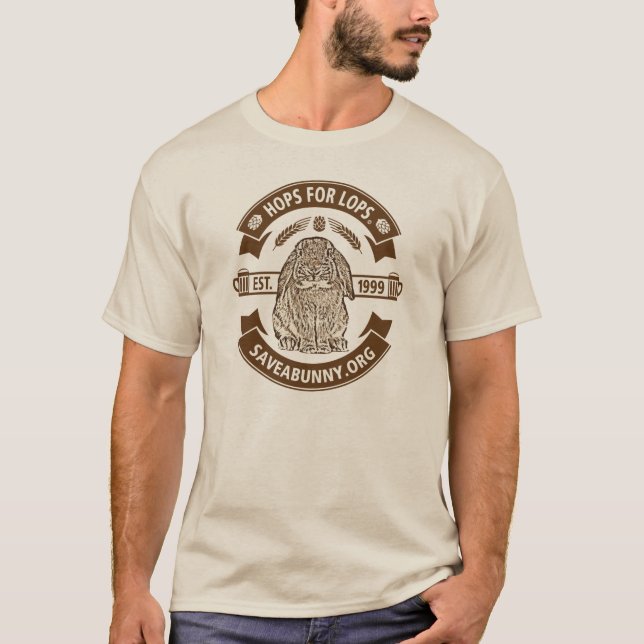 Os saltos para Lops o t-shirt (Frente)