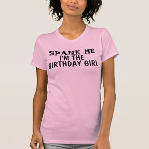 OS T-SHIRT da MENINA do ANIVERSÁRIO, espancam-me