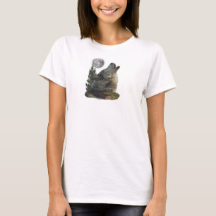 Os t-shirt da mulher do lobo