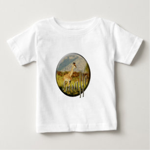 Os t-shirt das crianças do safari dos animais