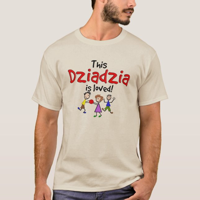 Os t-shirt de primeira geração poloneses Dziadzia (Frente)